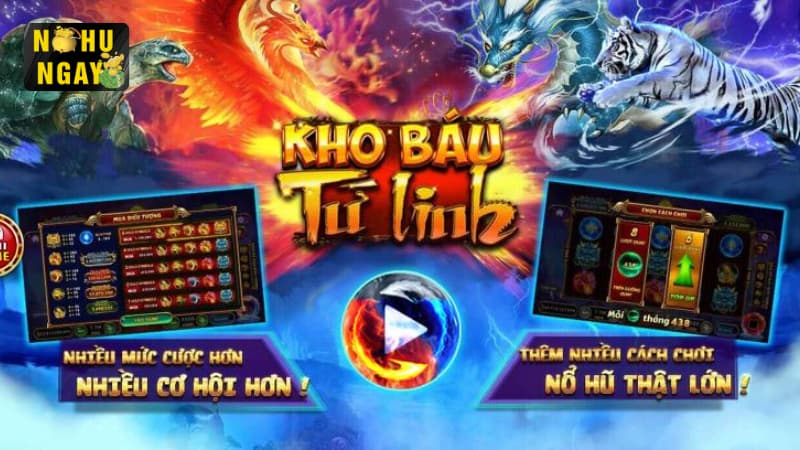 Giới thiệu về tựa game nổ hũ Kho Báu Tứ Linh